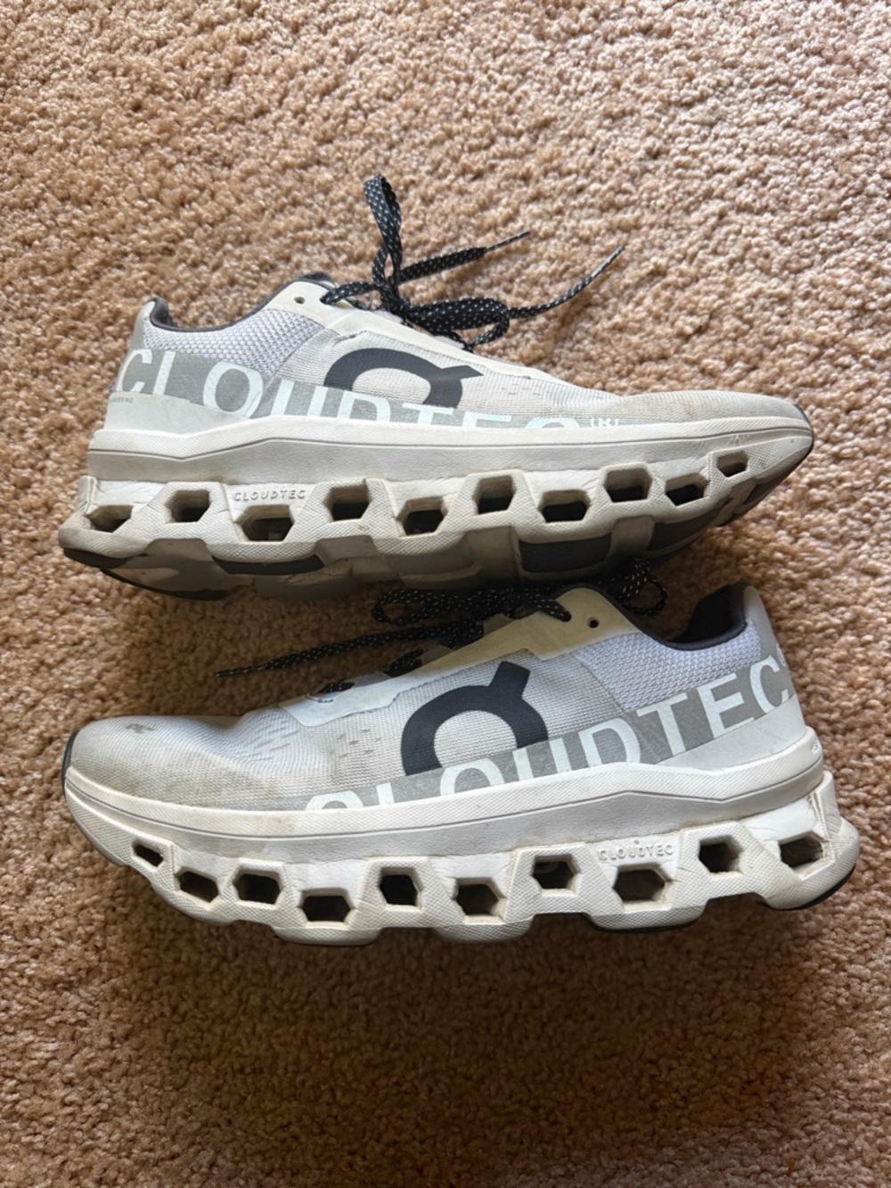 On Running Cloudmonster Women's Sneakers White size 8